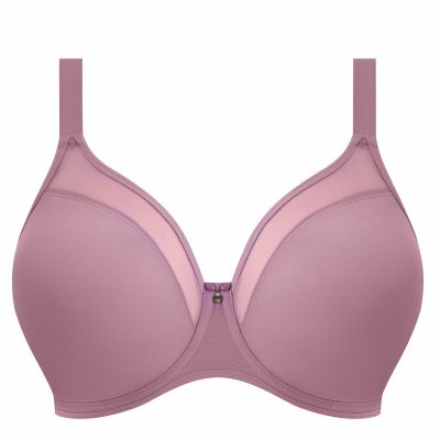 Elomi Smooth UW NP Moulded Full Cup -rintaliivit - Heather Kaarituettu, toppaamaton, muotoonprässätty t-paitaliivi. 70-110, E-M EL4301-HER