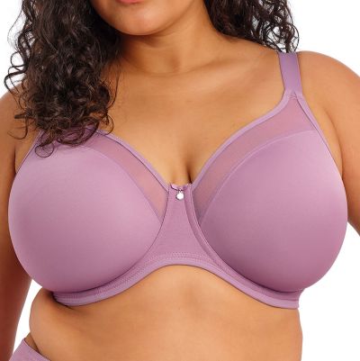 Elomi Smooth UW NP Moulded Full Cup -rintaliivit - Heather Kaarituettu, toppaamaton, muotoonprässätty t-paitaliivi. 70-110, E-M EL4301-HER