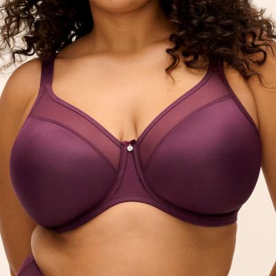 Elomi Smooth UW NP Moulded Full Cup -rintaliivit - Fig Kaarituettu, toppaamaton, muotoonprässätty t-paitaliivi. 70-110, E-M EL4301-FIG