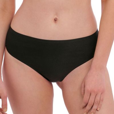 Fantasie Smoothease Stretch Thong -stringit Black Yhden koon stringit XS-XL-koolle. XS-XL FL2327-BLK