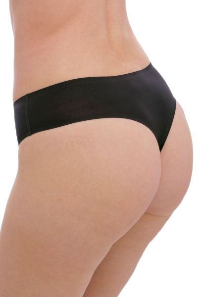 Fantasie Smoothease Stretch Thong -stringit - Black Yhden koon stringit XS-XL-koolle. XS-XL FL2327-BLK