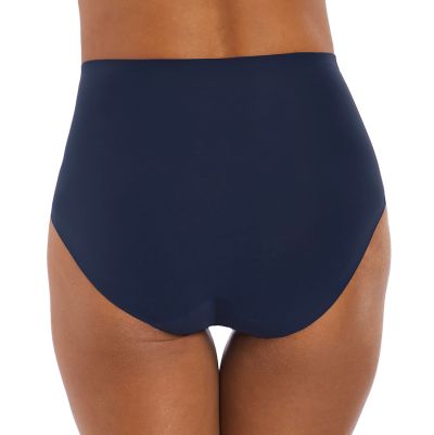 Fantasie Smoothease Stretch Full Brief -alushousut Navy Korkeavyötäröiset ns. yhden koon housut XS-XL-koolle. XS-XL FL2328-NAY