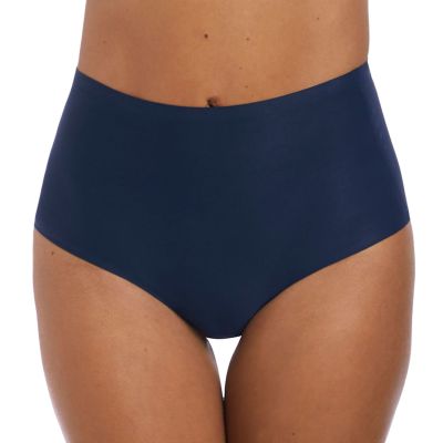 Fantasie Smoothease Stretch Full Brief -alushousut Navy Korkeavyötäröiset ns. yhden koon housut XS-XL-koolle. XS-XL FL2328-NAY