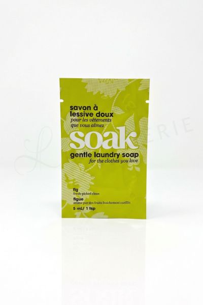 Soak Soak-hienopesuaine - Fig - Minisoak 5 ml kerta-annospussi  