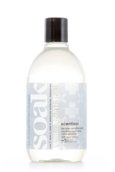 Soak Soak-hienopesuaine - Scentless - Big Bottle 375 ml pullo  