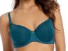 Gaia Lingerie Soft Touch Spacer -t-paitarintaliivit sininen-thumb T-paitaliivi, jossa sileät, saumattomat kupit sekä vaihdettavat olkaimet 65-95, D-H BM-6-BS-14-MOR-SP2