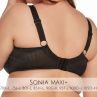 Gaia Lingerie Sonia Semi Soft -rintaliivit Black-thumb Puolitopattu ja kaarituettu liivimalli. 70-105, D-L BS-1058-CZA