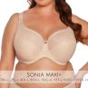 Gaia Lingerie Sonia Semi Soft -rintaliivit Beige-thumb Puolitopattu ja kaarituettu liivimalli. 70-105, D-L BS-1058-BEZ