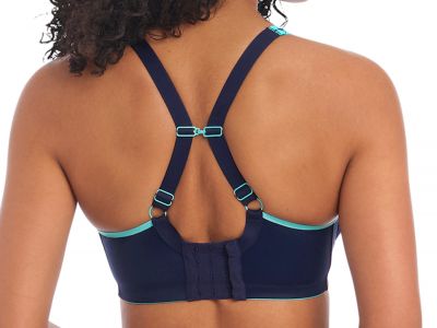 Freya Active Sonic UW Moulded-urheilurintaliivit Nightshade Kaarituettu ja topattu, saumaton urheiluliivi, jossa muunneltavat olkaimet. 65-90, D-K AC4892-NIE