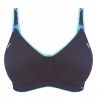 Freya Active Sonic UW Moulded-urheilurintaliivit Nightshade-thumb Kaarituettu ja topattu, saumaton urheiluliivi, jossa muunneltavat olkaimet. 65-90, D-K AC4892-NIE