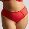 Sculptresse by Panache Sophia Deep Brief -alushousut - Red-thumb Joustopitsillä viimeistellyt alushousut Sophia-sarjaan. L/40 - 5XL/50 11192-RED