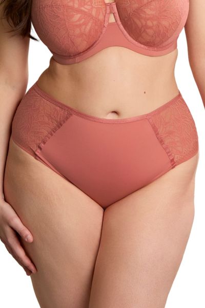 Sculptresse by Panache Sophia Deep brief -alushousut - Sienna Rose Joustopitsiset alushousut Sophia-sarjaan. M/38 - 5XL/50 11192-SIE