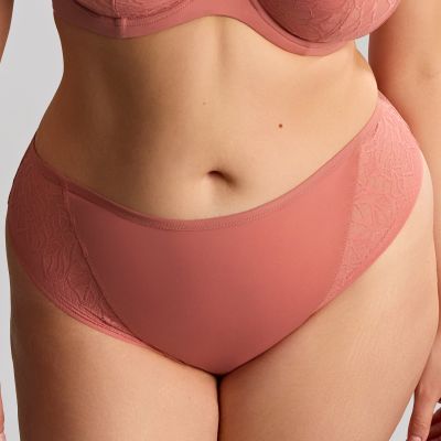 Sculptresse by Panache Sophia Brazilian -alushousut - Sienna Rose (ENNAKKOTILAUS 17.6.) Joustopitsiset brazilianhousut Sophia-sarjaan. M/38 - 5XL/50 11193-SIE