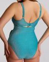 Panache Swimwear Sparkle UW Balcony -uimapuku - Teal-thumb Kaarituettu uimapuku näyttävällä rusetilla. 70-85, F-M SW2050A-TEL