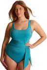 Panache Swimwear Sparkle UW Balcony -uimapuku - Teal-thumb Kaarituettu uimapuku näyttävällä rusetilla. 70-85, F-M SW2050A-TEL