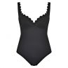 Panache Swimwear Spirit UW Plunge -uimapuku Black-thumb Kaarituettu kokouimapuku. 65-90, F-M SW1780-BLK