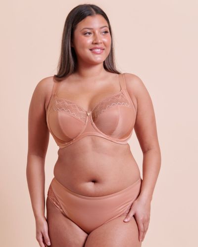 Curvy Kate Spotlight UW Full Cup Side Support -rintaliivit Latte Kaarituettu, toppaamaton täyskuppiliivi. 70-105, G-O CK115111-LAE