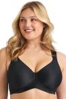 Miss Mary Stay Fresh Essentials -t-paitaliivit musta-thumb Kaarituettu muotoonprässätty t-paitaliivi leveillä pehmustetuilla olkaimilla. 70-105 D-G MM-2064-06