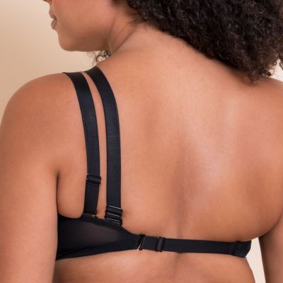 Curvy Kate Superhero Multiway Plunge -rintaliivit Black Kaarituettu, topattu erittäin syvään uurrettu liivimalli muunneltavilla olkaimilla. 70-90, D-M CK-088108-BLK