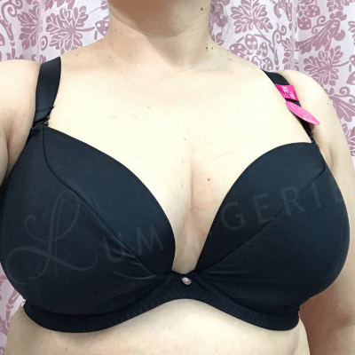 Curvy Kate SuperPlunge Multiway-rintaliivit Black Kaarituettu, topattu erittäin syvään uurrettu liivimalli muunneltavilla olkaimilla 60-90, D-M CK-022107-BLK