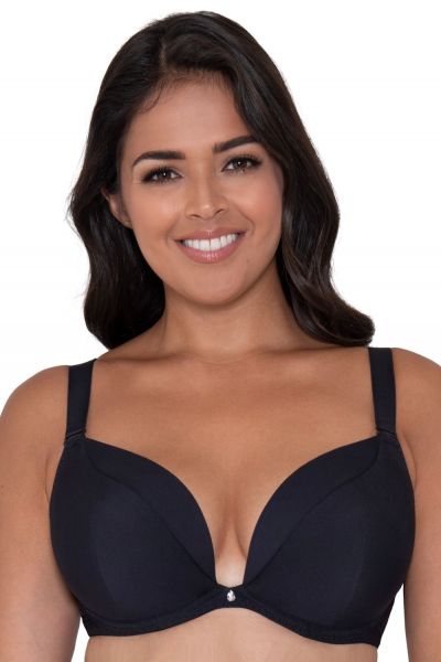 Curvy Kate SuperPlunge Multiway-rintaliivit Black Kaarituettu, topattu erittäin syvään uurrettu liivimalli muunneltavilla olkaimilla 60-90, D-M CK-022107-BLK