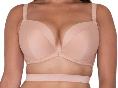 Curvy Kate SuperPlunge Multiway-rintaliivit Latte Kaarituettu, topattu erittäin syvään uurrettu liivimalli muunneltavilla olkaimilla 60-90, D-L CK-022107-LAE