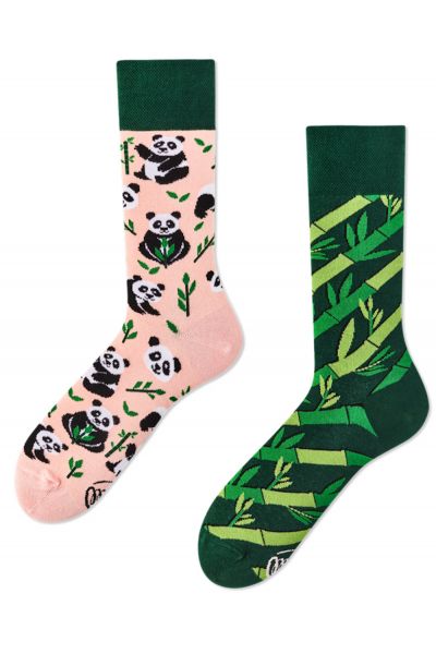 Many Mornings Sweet Panda Regular -sukat 1 pr  35-38, 39-42, 43-46 R105