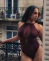 Scantilly by Curvy Kate Swerve NW -meshbody - Mulberry Purple-thumb Kaaritueton body säädettävillä ja muunneltavilla olkaimilla E-L-kuppikolle. S/36-38 - 2XL/52-54 ST040711-MLP