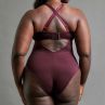 Scantilly by Curvy Kate Swerve NW -meshbody - Mulberry Purple-thumb Kaaritueton body säädettävillä ja muunneltavilla olkaimilla E-L-kuppikolle. S/36-38 - 2XL/52-54 ST040711-MLP