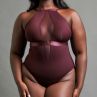 Scantilly by Curvy Kate Swerve NW -meshbody - Mulberry Purple-thumb Kaaritueton body säädettävillä ja muunneltavilla olkaimilla E-L-kuppikolle. S/36-38 - 2XL/52-54 ST040711-MLP