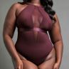 Scantilly by Curvy Kate Swerve NW -meshbody - Mulberry Purple-thumb Kaaritueton body säädettävillä ja muunneltavilla olkaimilla E-L-kuppikolle. S/36-38 - 2XL/52-54 ST040711-MLP