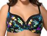 Ava Swimwear Blue Tropical UW Soft -bikiniliivit-thumb  65-100, D-L SK-119