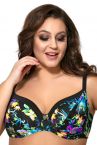 Ava Swimwear Blue Tropical UW Soft -bikiniliivit-thumb  65-100, D-L SK-119