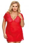 Anaïs apparel Anaïs+ Sydney-pitsimekko punainen-thumb  XL-6XL 