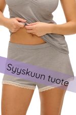 Freya Flirt French Knicker -shortsit - Grey Marl