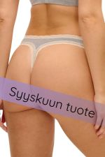 Freya Flirt Thong -stringit - Grey Marl