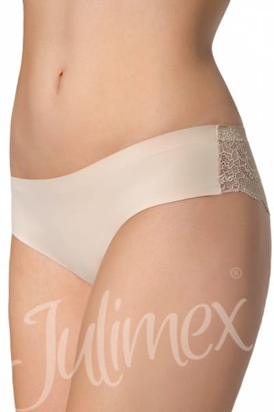 Julimex Lingerie Tanga Panty -brazilianhousut beige Puolipeittävä brazilianhousu S-XL / 34-44 TNG-200/BEZ