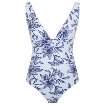 Panache Swimwear Taylor NW -uimapuku Capri Print Kaaritueton kokouimapuku. 34-46 SW1760-capri