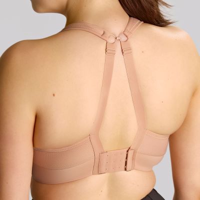 Sculptresse by Panache 9443 Thrive UW NP -urheilurintaliivit - Dusty Rose Kaarituettu, toppaamaton urheiluliivi, jossa olkaimissa racerback-mahdollisuus. 75-105, E-O SCU-9443-DUE