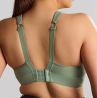 Sculptresse by Panache 9443 Thrive UW NP -urheilurintaliivit - Pale Green-thumb Kaarituettu, toppaamaton urheiluliivi, jossa olkaimissa racerback-mahdollisuus. 75-105, E-O SCU-9443-PAN