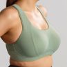Sculptresse by Panache 9443 Thrive UW NP -urheilurintaliivit - Pale Green-thumb Kaarituettu, toppaamaton urheiluliivi, jossa olkaimissa racerback-mahdollisuus. 75-105, E-O SCU-9443-PAN