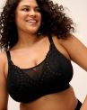 Elomi Tiernie NW -bralette - Black-thumb Kaaritueton, toppaamaton pitsi- ja meshbralette. 70-100, E/F - M/N EL303317-BLK