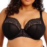 Elomi Tiernie UW Stretch Plunge -rintaliivit - Black-thumb Kaarituettu, kokokuppinen ja toppaamaton plunge-liivi joustopitsisellä kupin reunalla. 70-100, E-O EL303334-BLK