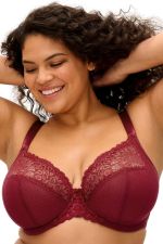 Tiernie UW Stretch Plunge -rintaliivit - Tibetan Red