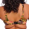 Elomi Tiger Valley UW Plunge -bikiniliivit Black -thumb Kaarituettu edestä avara plungemallinen bikiniliivi. 75-100, F-M ES802302-BLK