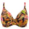Elomi Tiger Valley UW Plunge -bikiniliivit Black -thumb Kaarituettu edestä avara plungemallinen bikiniliivi. 75-100, F-M ES802302-BLK