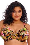 Elomi Tiger Valley UW Plunge -bikiniliivit Black -thumb Kaarituettu edestä avara plungemallinen bikiniliivi. 75-100, F-M ES802302-BLK