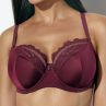 Ava Tremble UW Semi Soft -rintaliivit - Merlot-thumb Kaarituettu, puolitopattu liivi. 70-95, D-L AV2275-MER