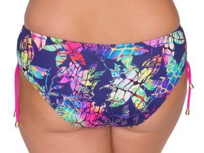 Akcent Tropical Vibes -bikinihousut Purple Leaves  38-52 AN-239-FRPB