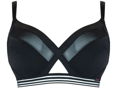 Curvy Kate Unwind-bralette musta Kaaritueton, toppaamaton braletteliivi 65-90 E/F - M/N CK-011110-BLK
